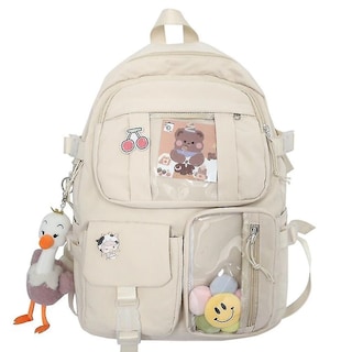 Foto 1 | Venta Internacional - Mochila Chica Huoguo Blanca