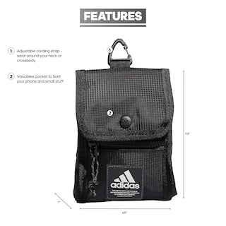 Foto 2 | Venta Internacional - Cartera De Viaje Bandolera Adidas Black