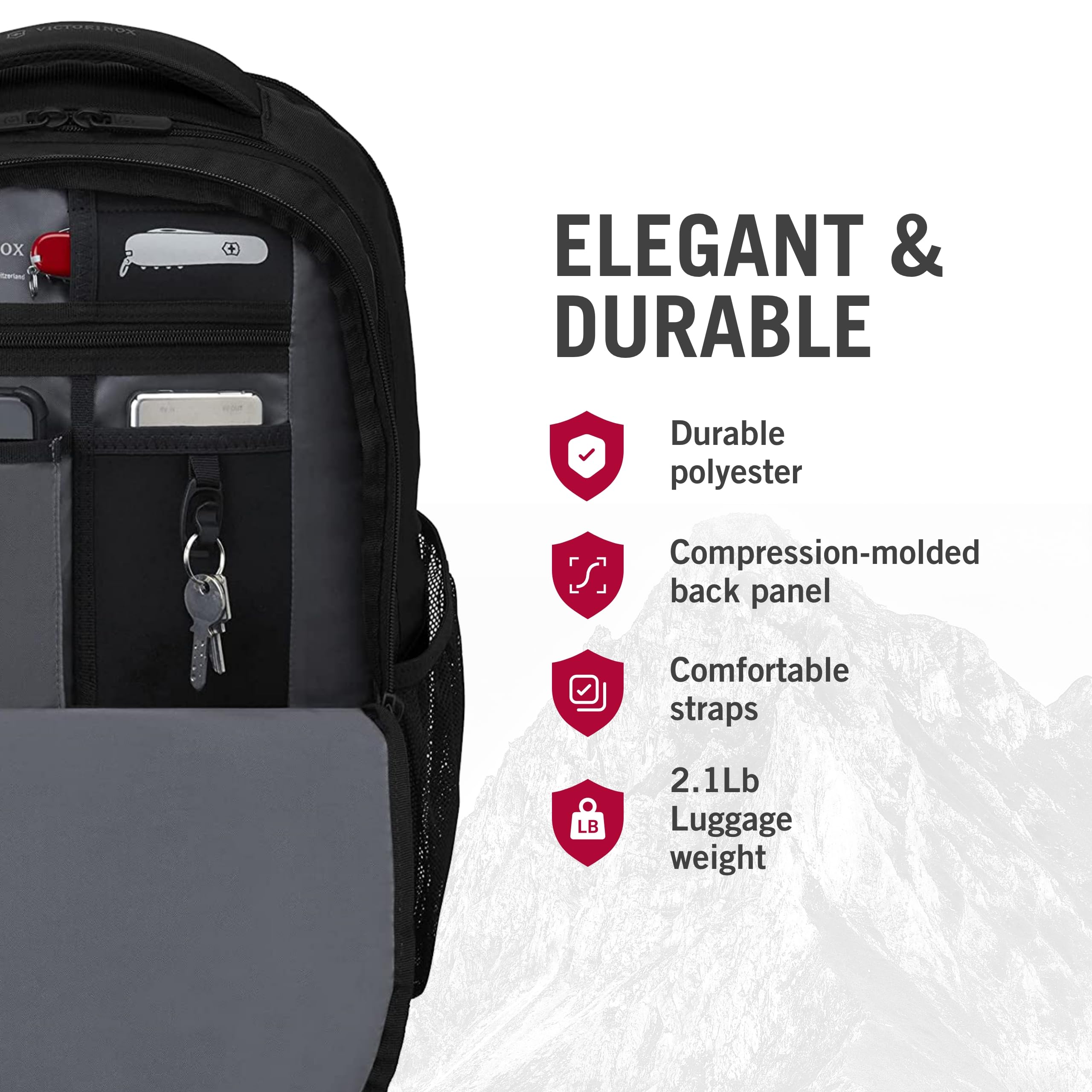Foto 4 pulgar | Venta Internacional - Mochila Victorinox Swiss Army VX Sport Evo Negra 32 L