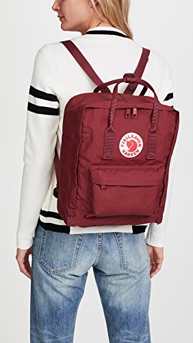 Foto 4 pulgar | Venta Internacional - Mochila Fjallraven Kanken Para Mujer, Color Buey, Color Rojo