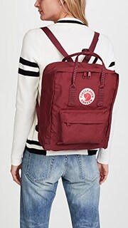 Foto 3 | Venta Internacional - Mochila Fjallraven Kanken Para Mujer, Color Buey, Color Rojo