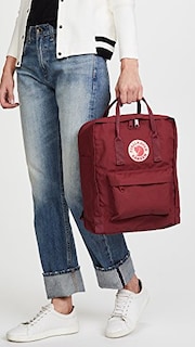 Foto 4 | Venta Internacional - Mochila Fjallraven Kanken Para Mujer, Color Buey, Color Rojo
