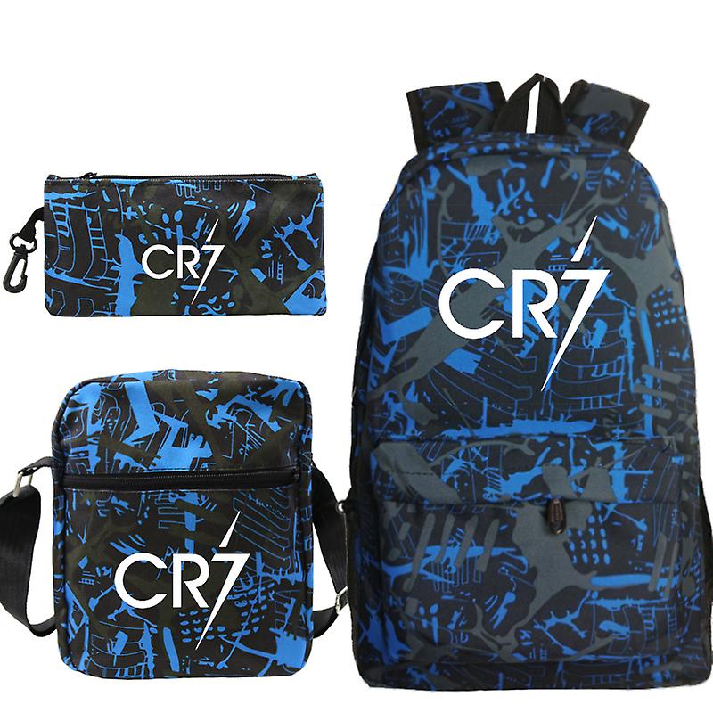 Mochila Huoguo Cr7 3 Piezas