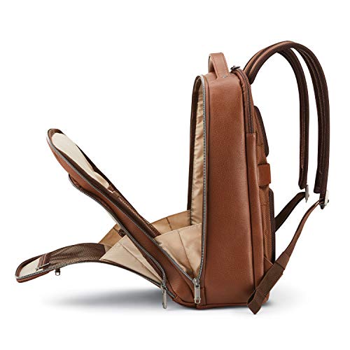 Foto 7 pulgar | Venta Internacional - Mochila Samsonite Classic Leather Cognac