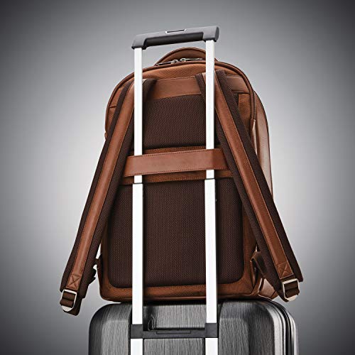 Foto 8 pulgar | Venta Internacional - Mochila Samsonite Classic Leather Cognac