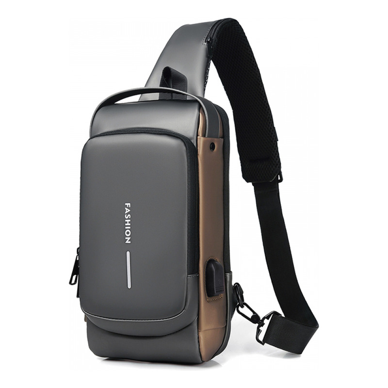 Foto 2 pulgar | Venta Internacional - Bolsa Deportiva Antirrobo Con Carga Usb Para Hombre