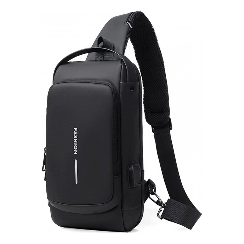 Foto 2 pulgar | Venta Internacional - Bolsa Deportiva Antirrobo Con Carga Usb Para Hombre