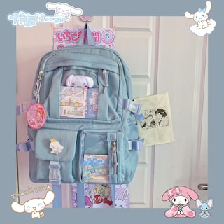Foto 3 | Venta Internacional - Mochila Escolar Bonita E Informal Para Uso Diario Para Estudiantes Sanrios