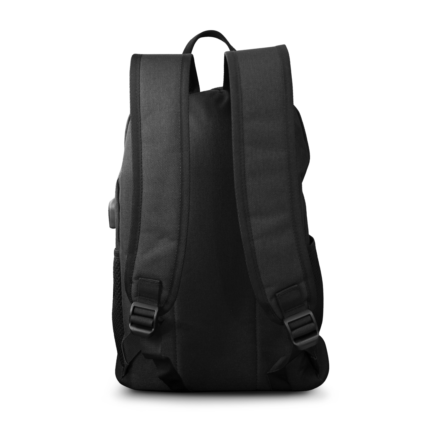 Foto 4 pulgar | Mochila En Color Negro Con Diseño Casual Para Lap Top Con Carga Usb