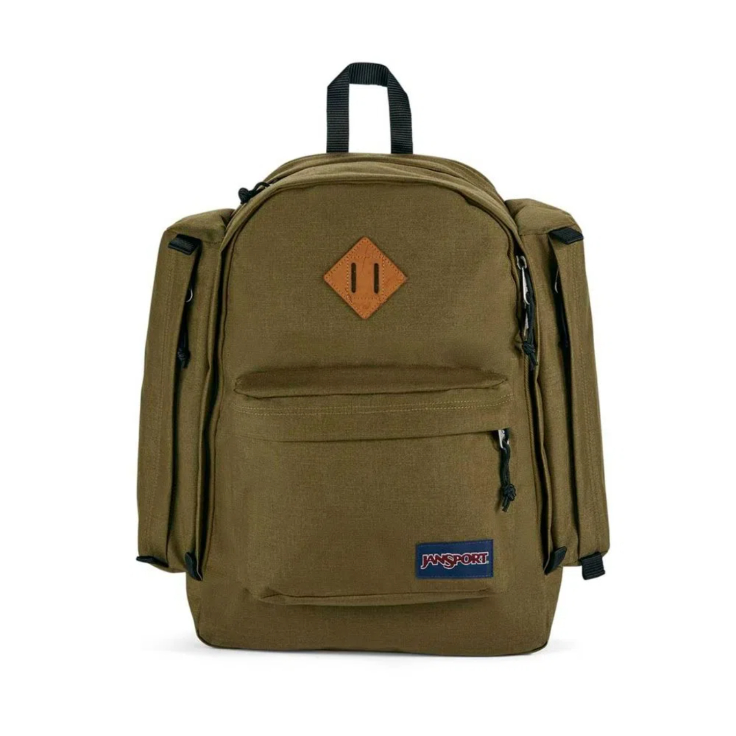 Foto 2 pulgar | Mochila JanSport Field Pack Verde Osz Js0a4nv57g3 Unisex