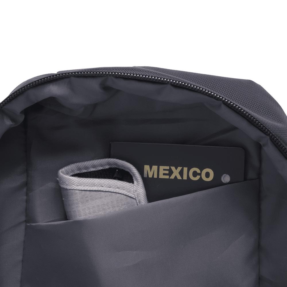 Foto 5 | Mochila Hombre Cruzada Antirrobo Tipo Crossbody Luckman, Modelo Enzo Negro