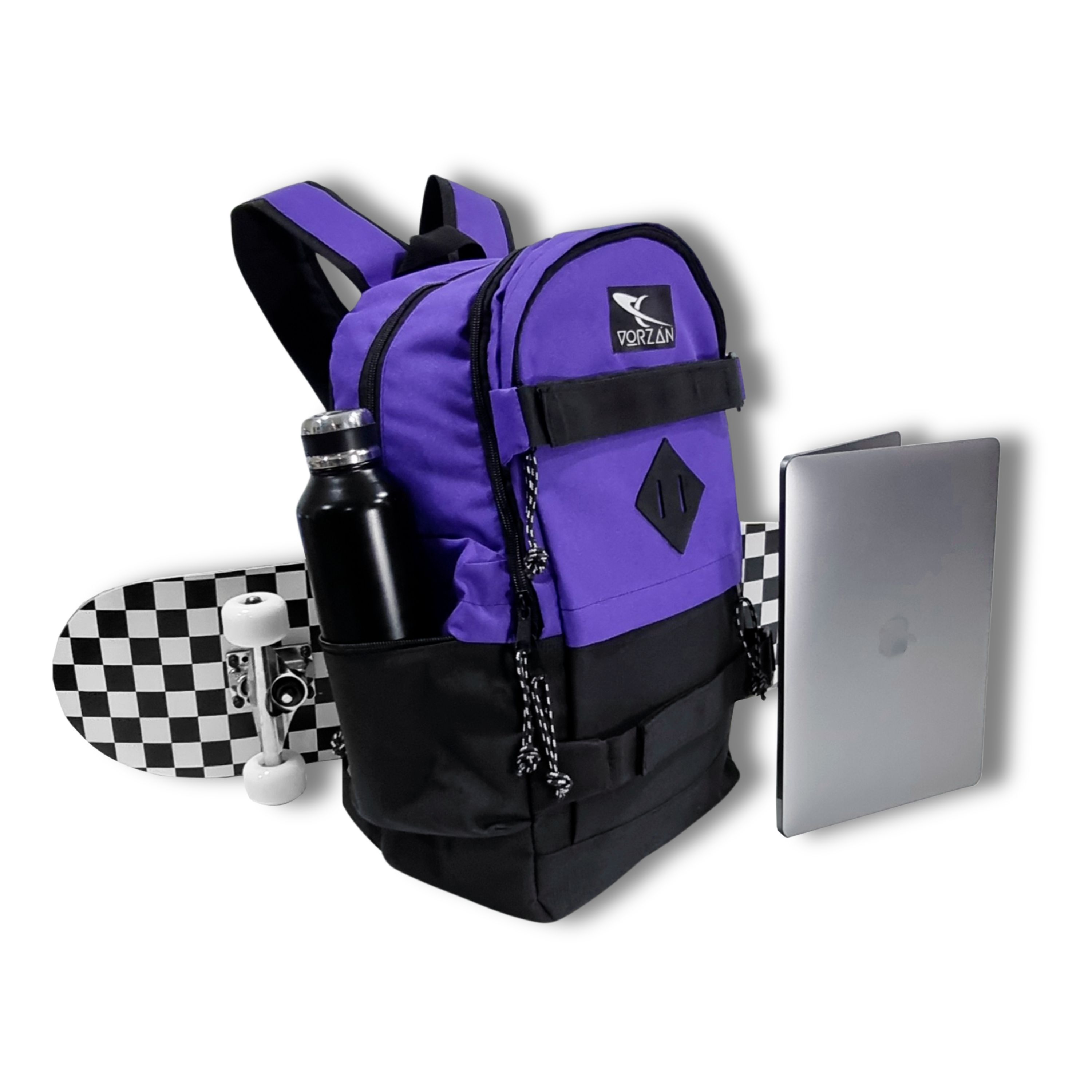Foto 6 pulgar | Mochila Vorzan Kally Púrpura