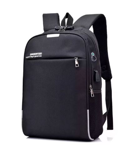 Foto 1 | Mochila Wünd Negra Antirrobo Impermeable