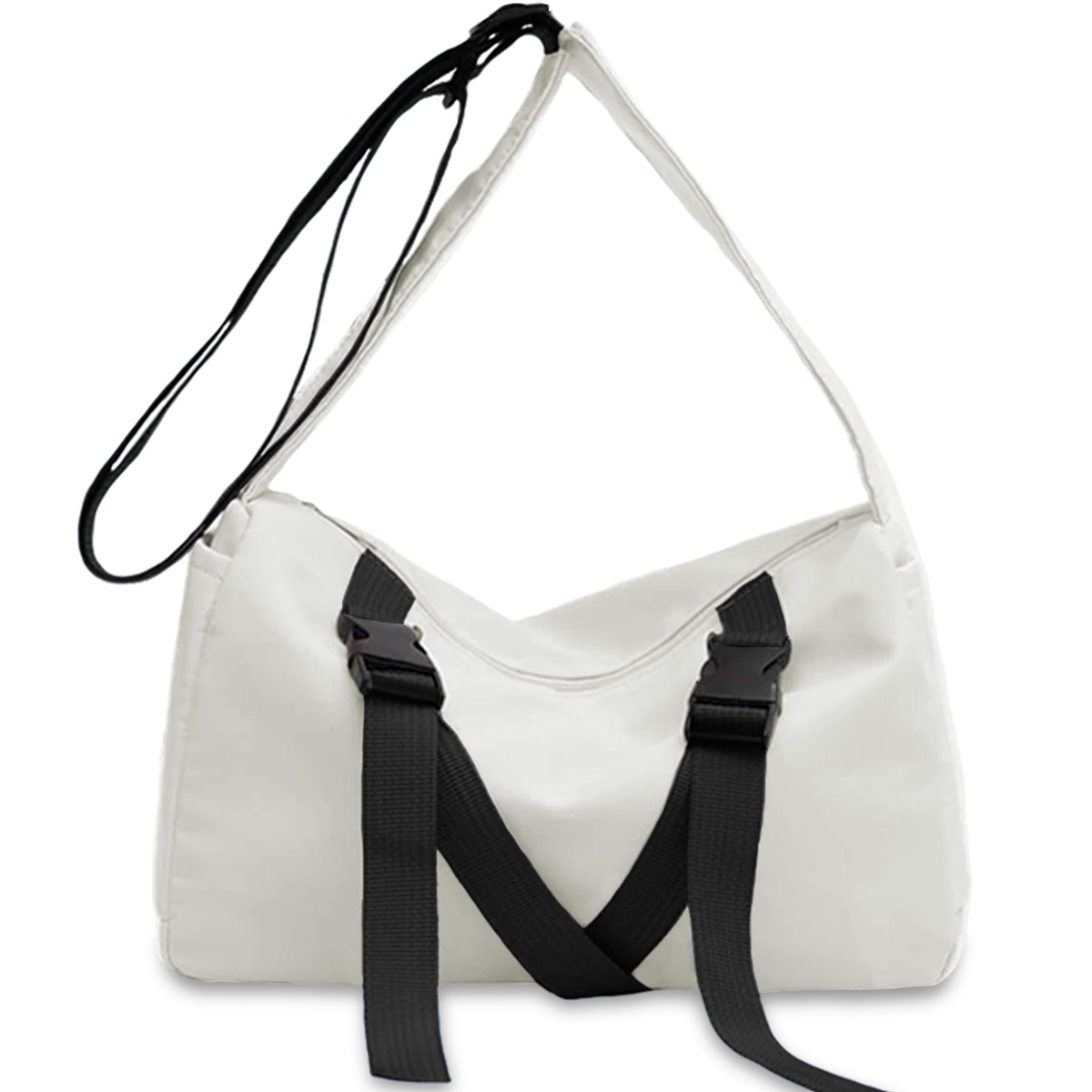 Foto 2 pulgar | Bolsa Shendy Vendy Blanca con Correa Ajustable para Mujer
