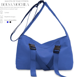 Foto 2 | Bolsa Crossbody Shendy Vendy Azul con Correa Ajustable para Mujer