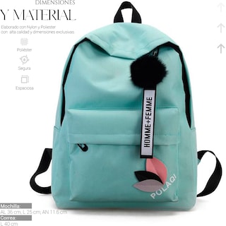 Foto 3 | Mochila Shendy Vendy Verde