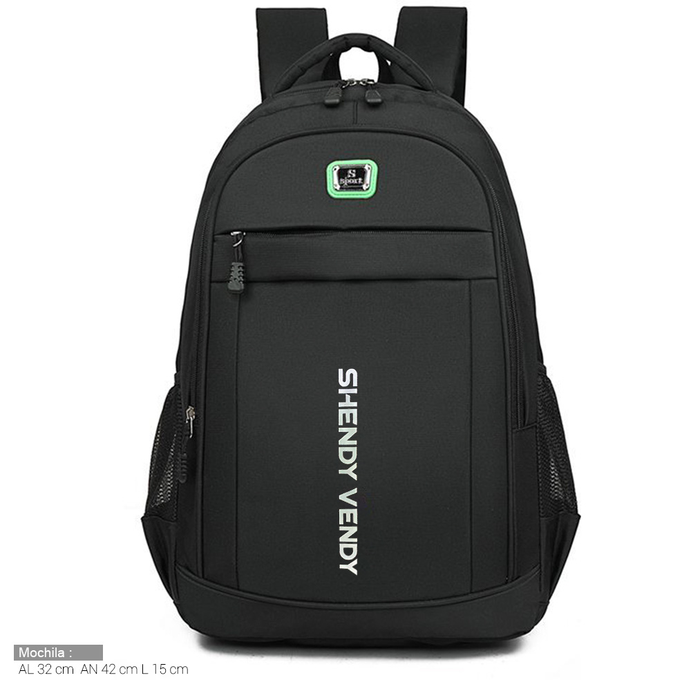 Foto 2 | Mochila Económica De Gran Capacidad Color Verde