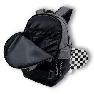 Foto 5 | Mochila Porta Skate Kally - Compartimento Laptop Y Ajuste Personalizado Para Patinetas - Materiales De Alta Cali