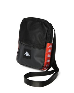 Foto 3 | Bolso De Hombro Kappa Banda 222 Bayes Negro/Naranja