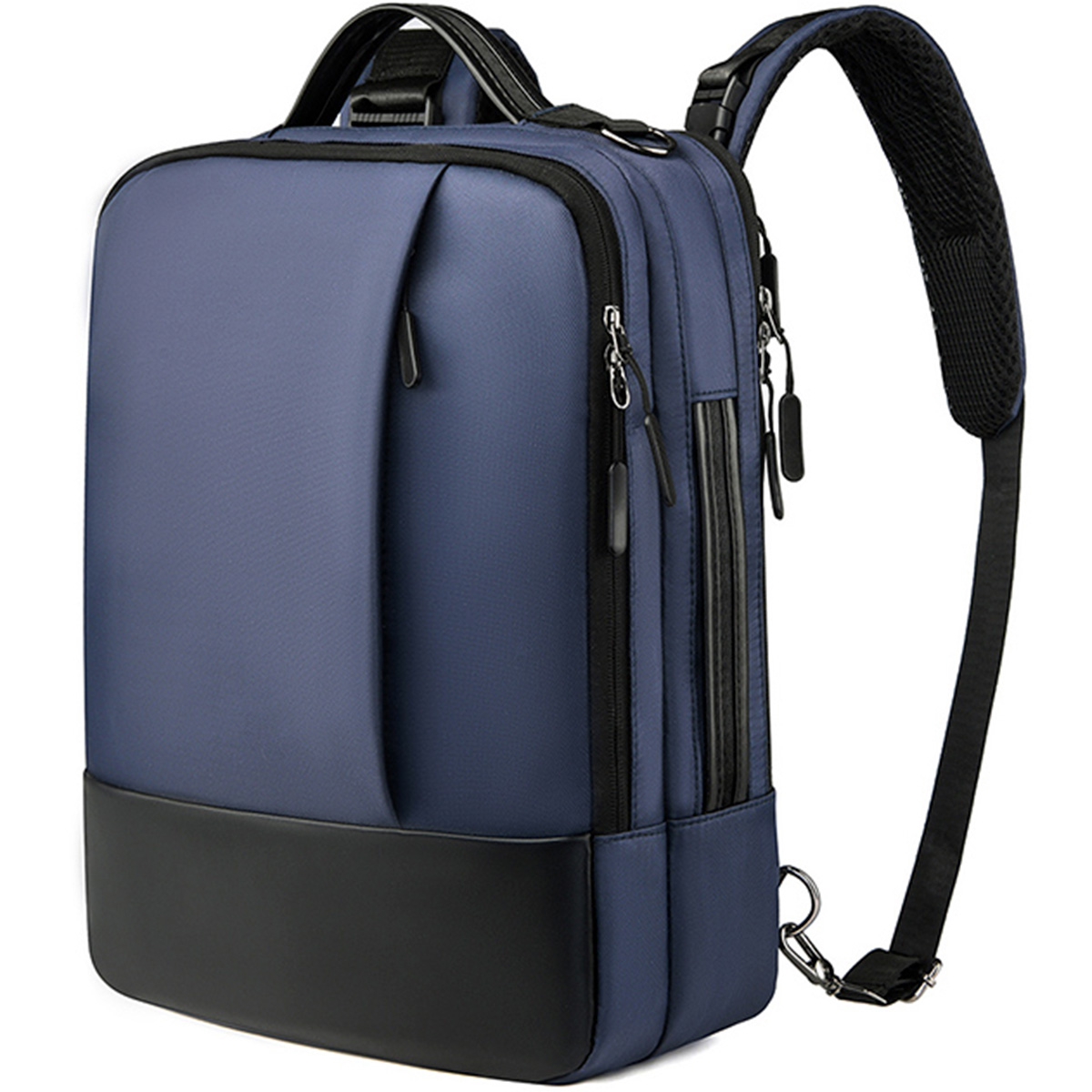 Foto 2 pulgar | Mochila Backpack Impermeble Shendy Vendy Azul de Gran Capacidad con Puerto USB