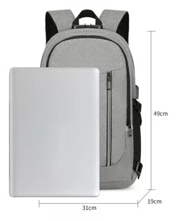 Foto 3 | Mochila Antirrobo color Gris