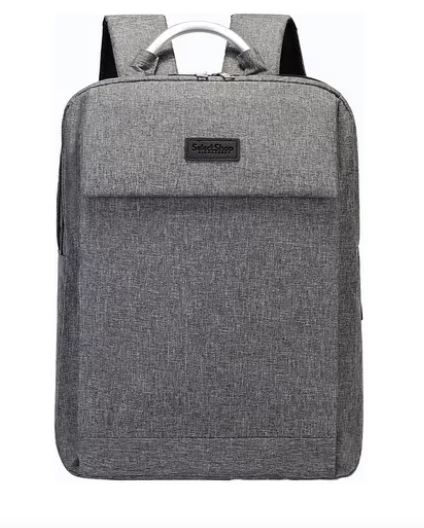 Mochila Antirrobo Impermeable Escolar Con Contraseña Y Usb Color Gris Diseño De La Tela Ea3c