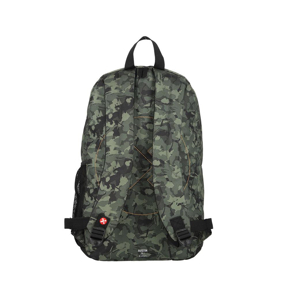 Foto 4 pulgar | Mochila Xtrem Austin Olive Camo Verde