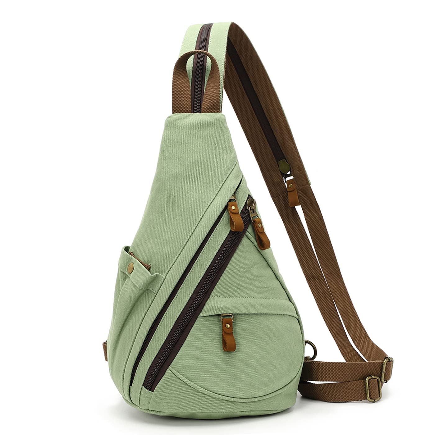 Foto 2 pulgar | Mochila Bandolera Pequeña De Lona Sling Bag Kl928 Para Hombre Y Mujer - Venta Internacional.