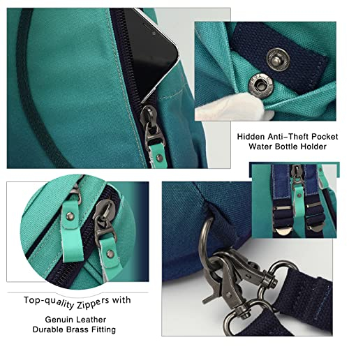 Foto 5 pulgar | Mochila Bandolera Kl928 de Lona - Venta Internacional