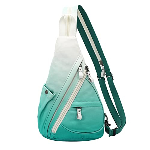 Mochila Bandolera Pequeña De Lona Sling Bag Kl928 Para Hombre Y Mujer - Venta Internacional.