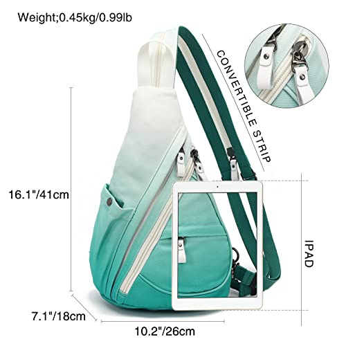 Foto 3 pulgar | Mochila Bandolera Pequeña De Lona Sling Bag Kl928 Para Hombre Y Mujer - Venta Internacional.