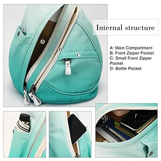 Foto 3 | Mochila Bandolera Pequeña De Lona Sling Bag Kl928 Para Hombre Y Mujer - Venta Internacional.