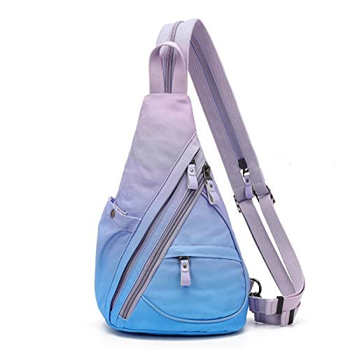 Foto 2 pulgar | Mochila Bandolera Pequeña De Lona Sling Bag Kl928 Para Hombre Y Mujer - Venta Internacional.