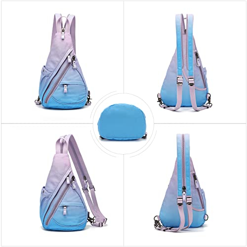Foto 6 pulgar | Mochila Bandolera Pequeña De Lona Sling Bag Kl928 Para Hombre Y Mujer - Venta Internacional.