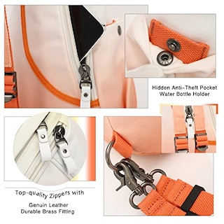 Foto 4 | Mochila Bandolera Pequeña De Lona Sling Bag Kl928 Para Hombre Y Mujer - Venta Internacional.