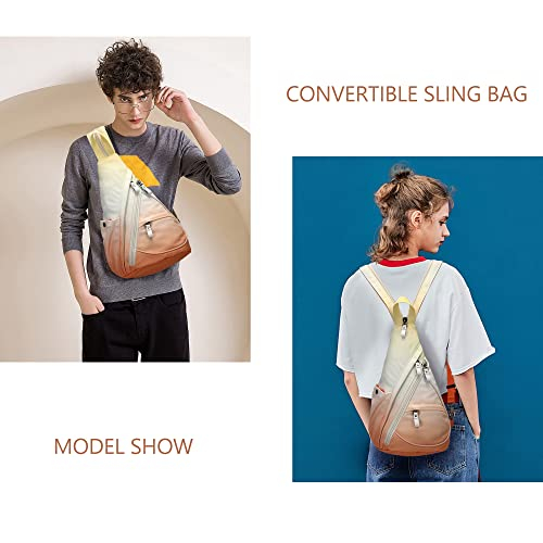 Foto 7 pulgar | Mochila Bandolera Pequeña De Lona Sling Bag Kl928 Para Hombre Y Mujer - Venta Internacional.