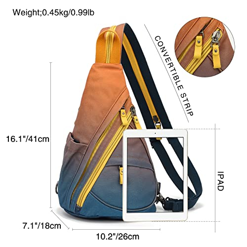 Foto 3 pulgar | Mochila Bandolera Kl928 de Lona - Venta Internacional