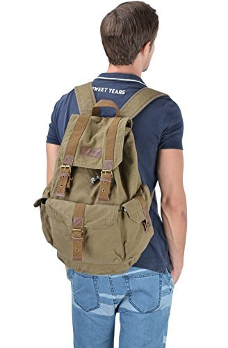 Foto 5 pulgar | Mochila De Lona Gootium Verde - Venta Internacional