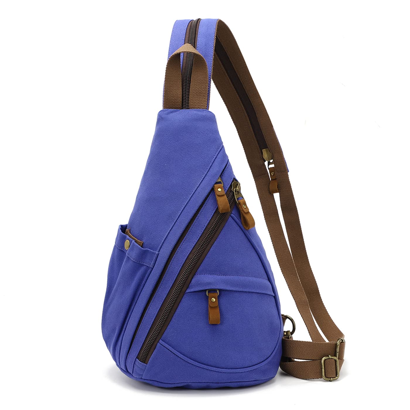 Foto 1 | Mochila Bandolera Pequeña De Lona Kl928 Con Bandolera - Venta Internacional.