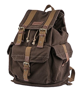 Foto 4 | Mochila Gootium De Lona Lavada Gruesa De Alta Densidad Para Prendas - Venta Internacional