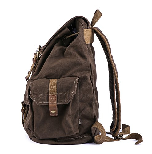 Foto 5 | Mochila Gootium De Lona Lavada Gruesa De Alta Densidad Para Prendas - Venta Internacional