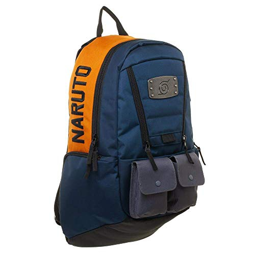 Foto 3 pulgar | Mochila Bioworld Naruto Hidden Leaf Village Con Portátil Poc - Venta Internacional