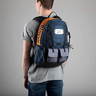Foto 6 | Mochila Bioworld Naruto Hidden Leaf Village Con Portátil Poc - Venta Internacional