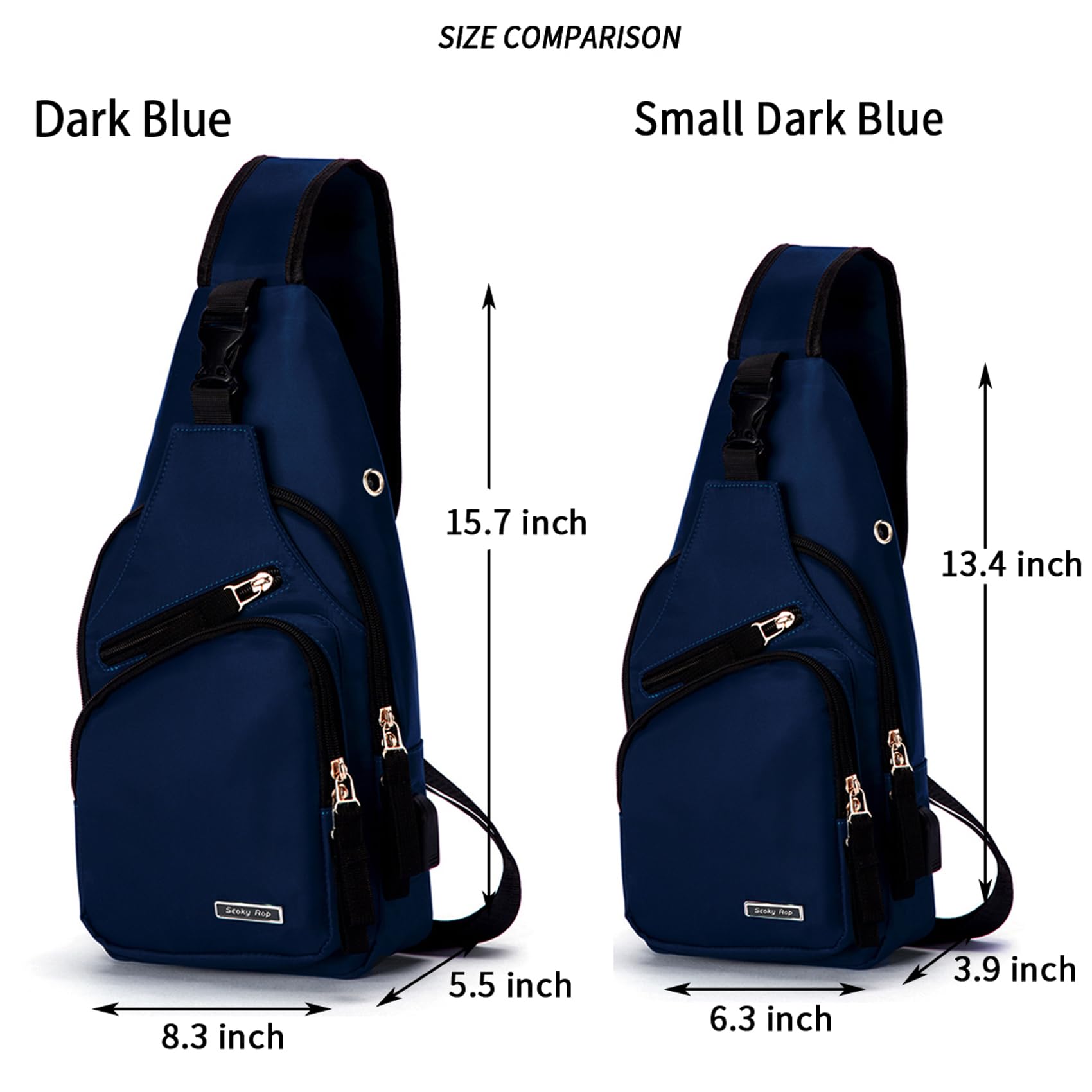 Foto 3 pulgar | Mochila Tipo Bandolera Seoky Rop Azul Unisex - Venta Internacional