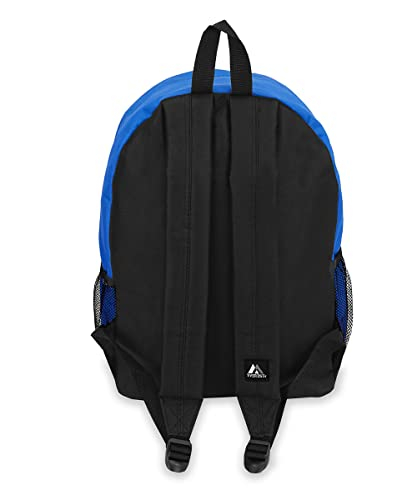 Foto 8 pulgar | Mochila de Equipaje Everest con Bolsillos Delanteros Y Laterales color Azul / Negro - Venta Internacional