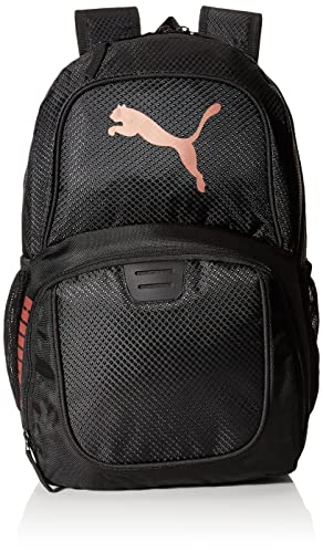 Foto 6 pulgar | Mochila Puma Evercat Contender Negro y Oro Rosa Unisex - Venta Internacional