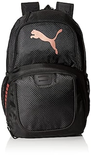 Foto 5 | Mochila Puma Evercat Contender Negro y Oro Rosa Unisex - Venta Internacional