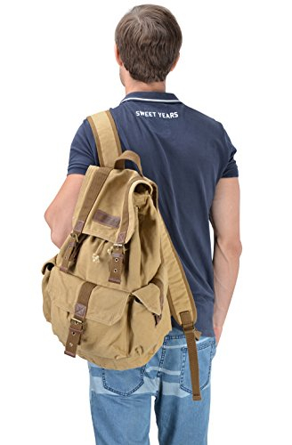 Foto 4 pulgar | Mochila Gootium Caqui - Venta Internacional