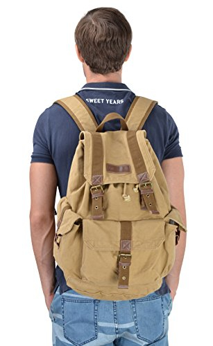 Foto 5 pulgar | Mochila Gootium Caqui - Venta Internacional