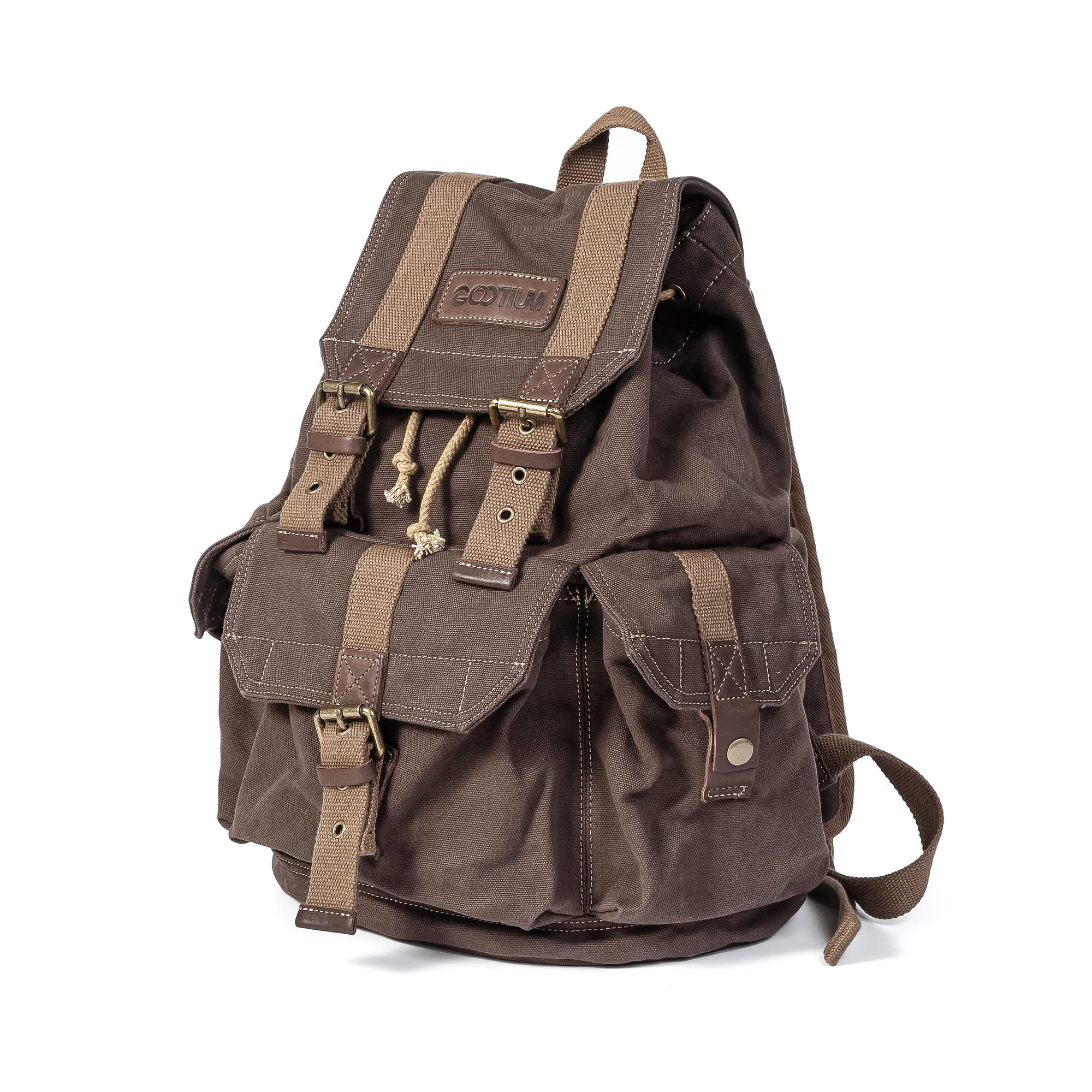 Foto 4 pulgar | Mochila Gootium Classic Lona Gruesa - Venta Internacional
